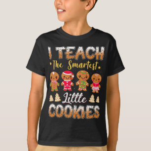 Camiseta Enseño Al Profesor De Xmas De Gingerbread De Cooki