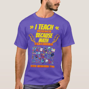 Camiseta Enseño Ciencia Porque El Humor Es Divertido
