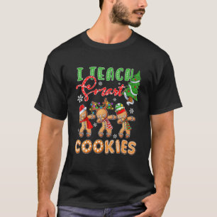 Camiseta Enseño Cookies Inteligentes Dabbing Gingerbread Ug