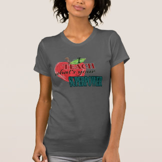 Camiseta Enseño… cuál es su superpotencia