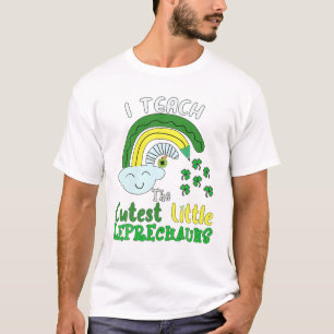 Camiseta Enseño Cutest A La Maestra De Leprechauns St. Patr