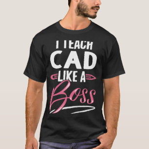 Camiseta Enseño DAC Como Un Jefe De Regalos De Maestros Par