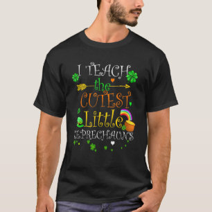 Camiseta Enseño El Cupo Escolar Más Cuidadoso De Leprechaun