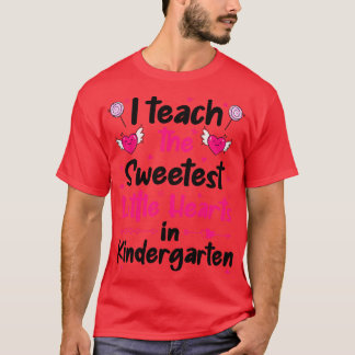 Camiseta Enseño El Jardín Infantil Más Bonito Del Corazón