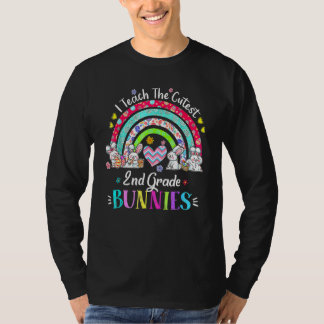 Camiseta Enseño El Más Cuidadoso Gusto De Maestros De Bunni