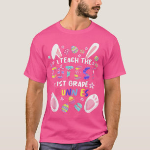 Camiseta Enseño El Más Cuidadoso Gusto De Maestros De Bunni