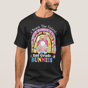 Camiseta Enseño El Más Cuidadoso Gusto De Maestros De Bunni
