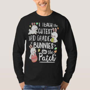 Camiseta Enseño El Más Cuidadoso Sabor De Maestros De Bunni