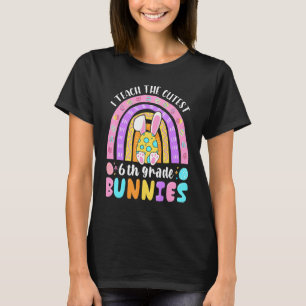 Camiseta Enseño El Más Cuidadoso Sexto Grado De Enseñanza D