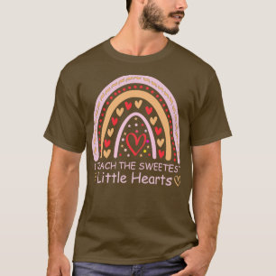 Camiseta Enseño el más dulce corazón preescolar y K