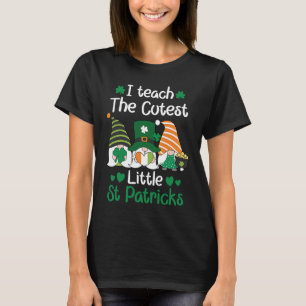 Camiseta Enseño el más lindo Gnome del día de Little St Pat