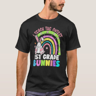 Camiseta Enseño El mejor sabor de los conejos de primer gra