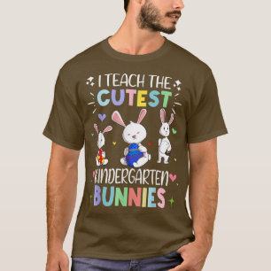 Camiseta Enseño El Té De Pascua Más Cuidadoso De Los Jardin