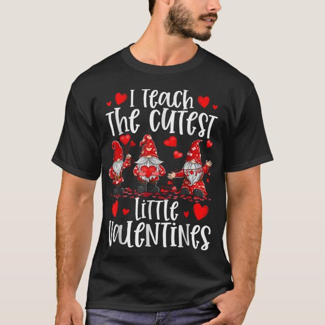 Camiseta enseño el té más lindo del día de San Valentín gno (Anverso)