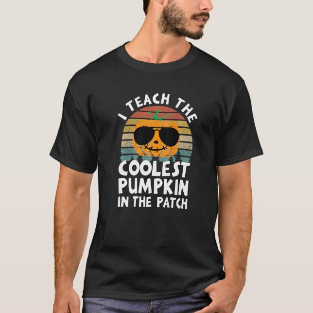 Camiseta Enseño La Calabaza Más Fría En El Camino (Anverso)
