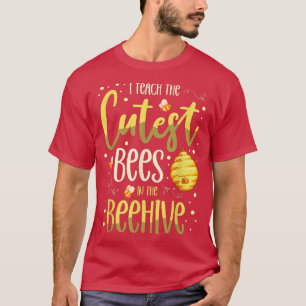 Camiseta Enseño Las Abejas Más Cuidadosas En El Jardín De B