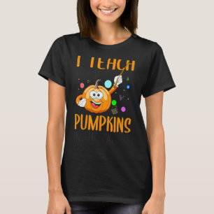 Camiseta Enseño Las Calabazas Más Cuidadosas En El Palacio