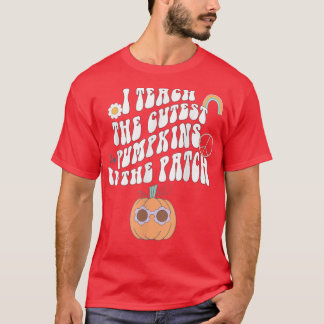 Camiseta Enseño las calabazas más puras en el parche para l
