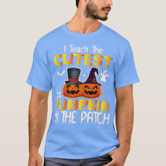 Camiseta Enseño las calabazas más puras en el parche,Profes
