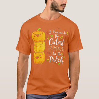 Camiseta Enseño las calabazas más puras en el parche,Profes