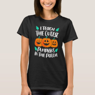 Camiseta Enseño las calabazas más puras en la taza de parch