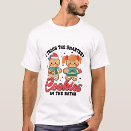 Camiseta Enseño Las Cookies Más Inteligentes En La Mayor Di