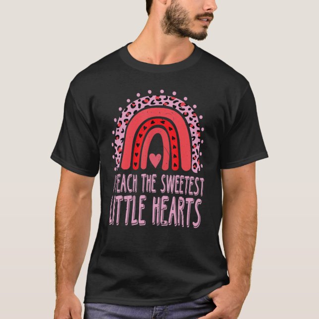 Camiseta Enseño Los Corazones Más Dulces Rainbow Valenti (Anverso)