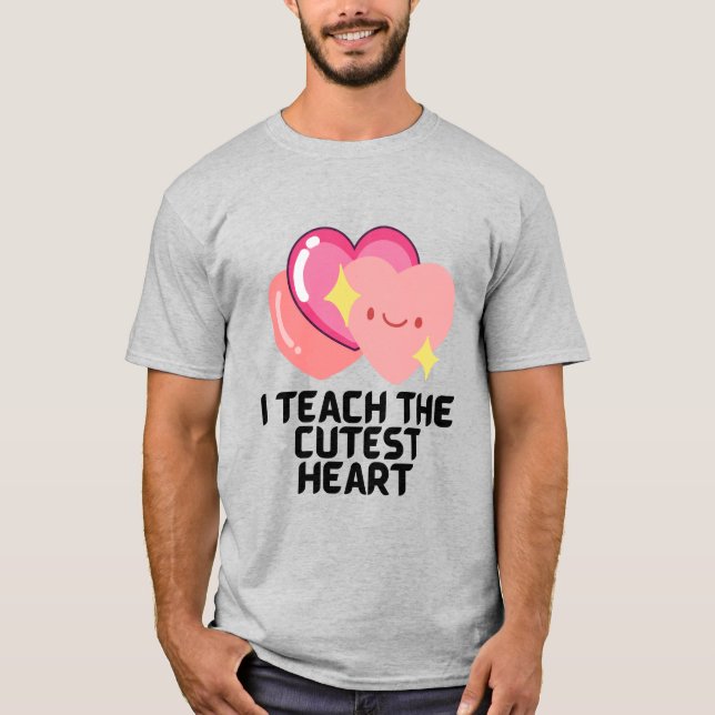 Camiseta Enseño los corazones más escuetos (Anverso)
