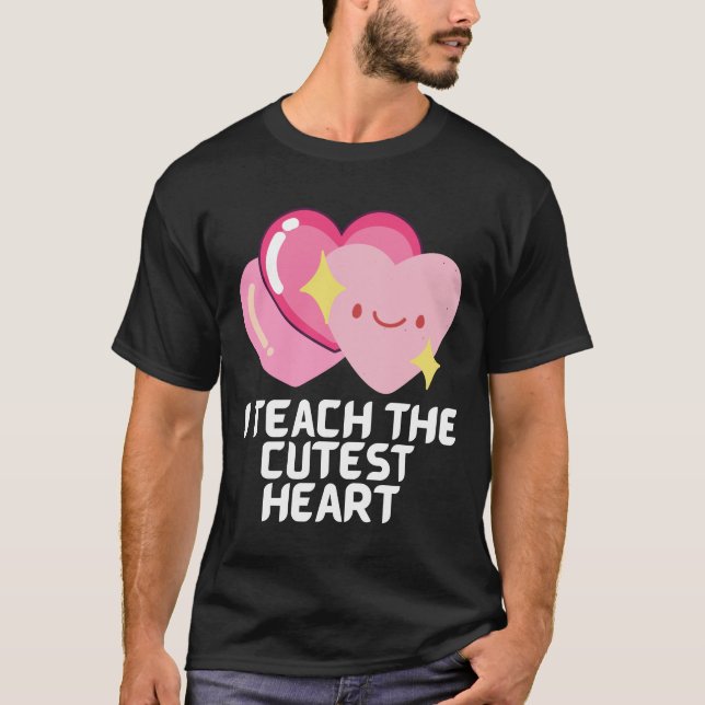 Camiseta Enseño los corazones más escuetos (Anverso)