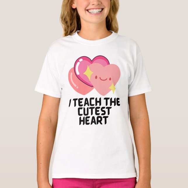 Camiseta Enseño los corazones más escuetos (Anverso)
