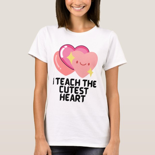 Camiseta Enseño los corazones más escuetos (Anverso)