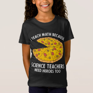 Camiseta Enseño Matemáticas Porque Los Profesores De Cienci