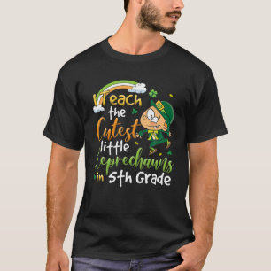 Camiseta Enseño Pequeñas Leprechauntes De Quinto Grado
