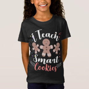 Camiseta Enseño Smart Cookies Xmas Regalos Funny Navidades