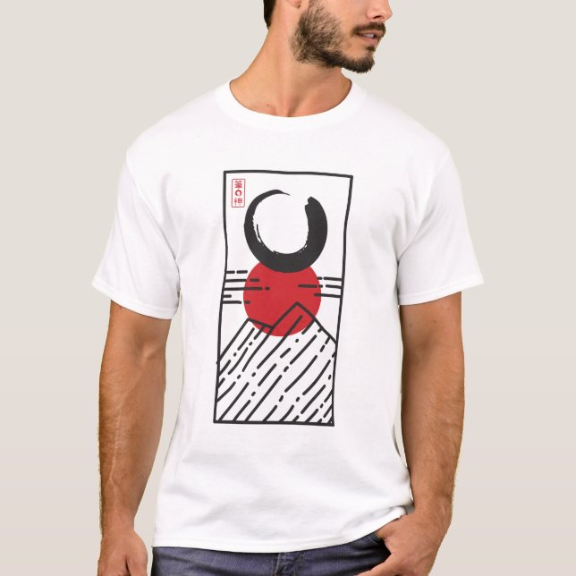 Camiseta Enso — The Zen Circle of Awakening (Anverso)