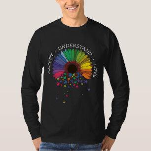 Camiseta Entender El Amor Y La Conciencia Del Autismo 7