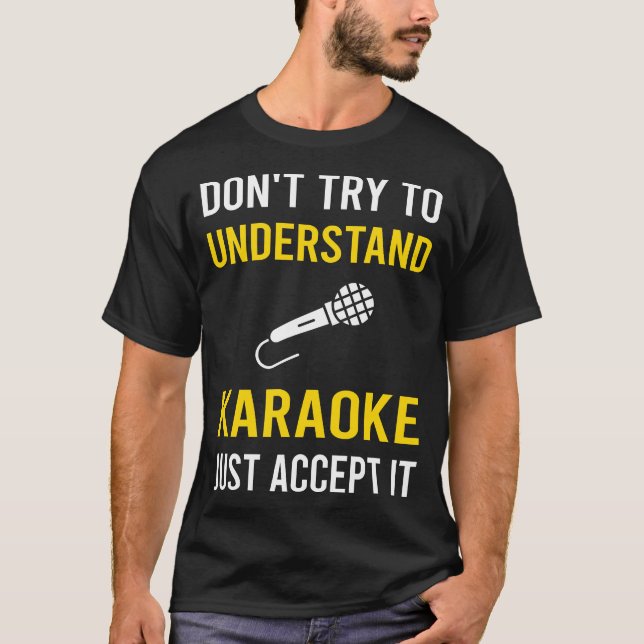 Camiseta Entender Karaoke (Anverso)