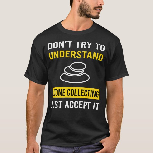 Camiseta Entender la Colección de Piedras (Anverso)
