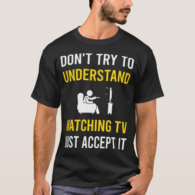 Camiseta Entender viendo TV (Anverso)