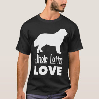 Camiseta entera de Newfie del amor de Lotta - para