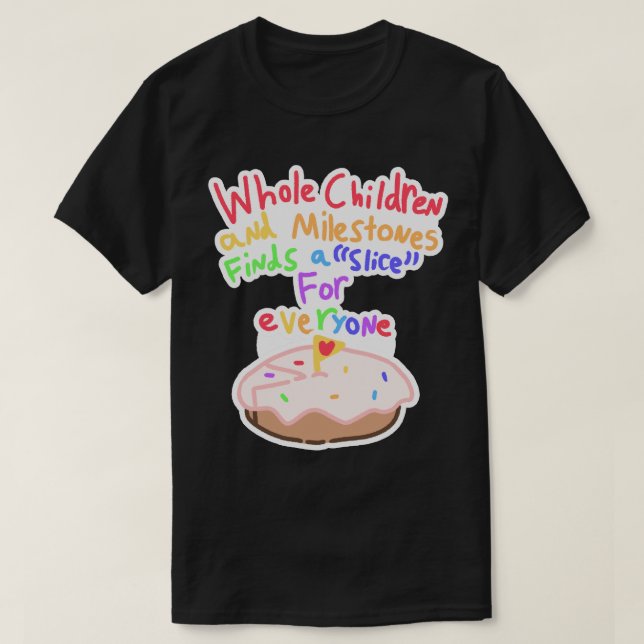 Camiseta entera para niños y hitos (Diseño del anverso)