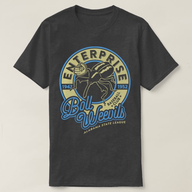 Camiseta Enterprise Boll Weevils (Diseño del anverso)