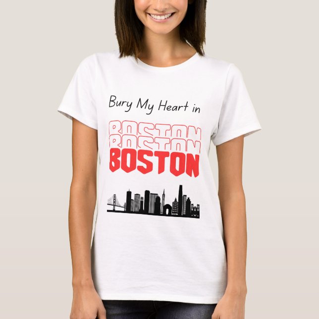 Camiseta Enterrar mi corazón en Boston (Anverso)