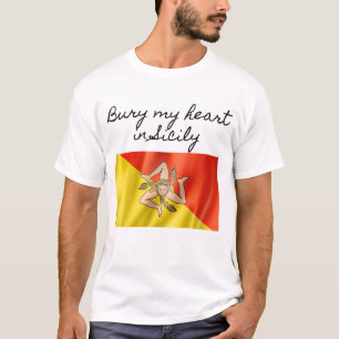 Camiseta Enterrar mi corazón en Sicilia