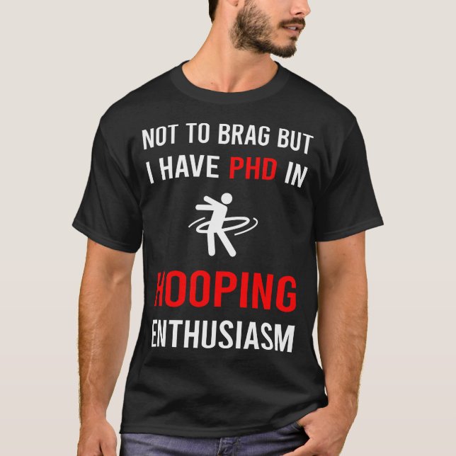 Camiseta Enthusiasm Hooping Hoop Hooper (Anverso)