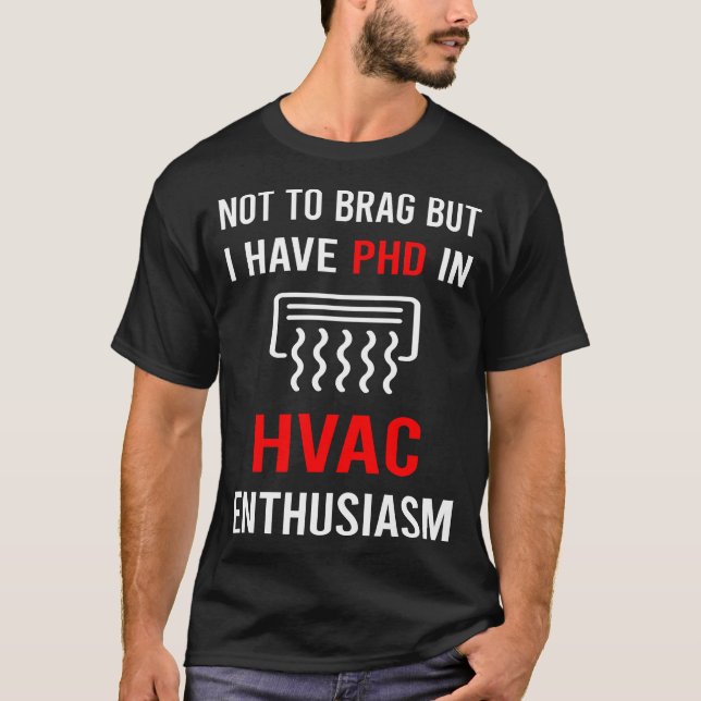 Camiseta Enthusiasm HVAC (Anverso)