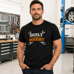 Camiseta Enthusiast Garage Mecánico Hecho No Com