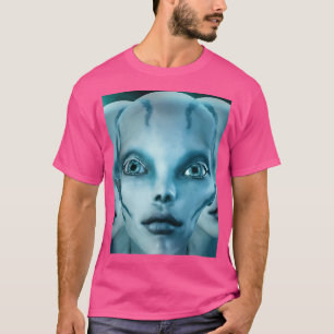 Camiseta Entidades Extranjeras Bebidas Extraterrestres Ojos