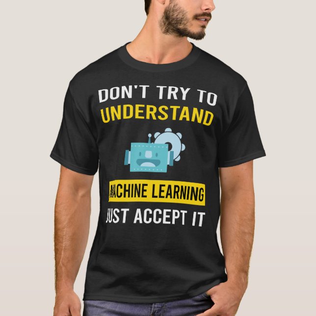 Camiseta Entiende el Aprendizaje Automático (Anverso)