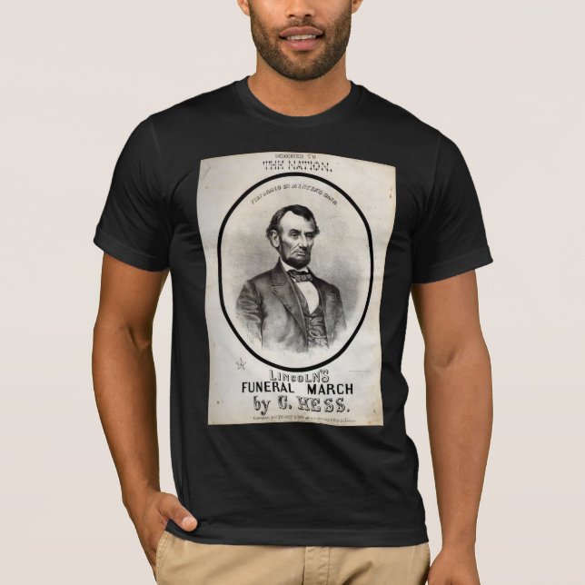 Camiseta Entierro - Abraham Lincoln (Anverso)